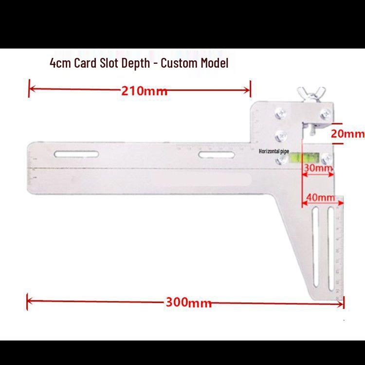 Elevator Guide Rail Caliper Alignment Tool.