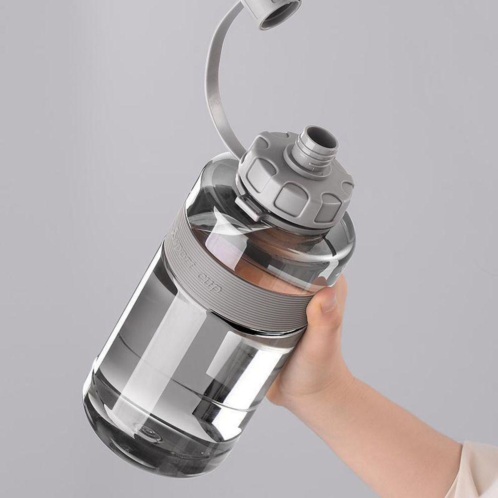 Large Capacity Drinking Bottle 2L/1.5L/1L/0.6L Kettle Portable Sports Water Bottle  Men Women