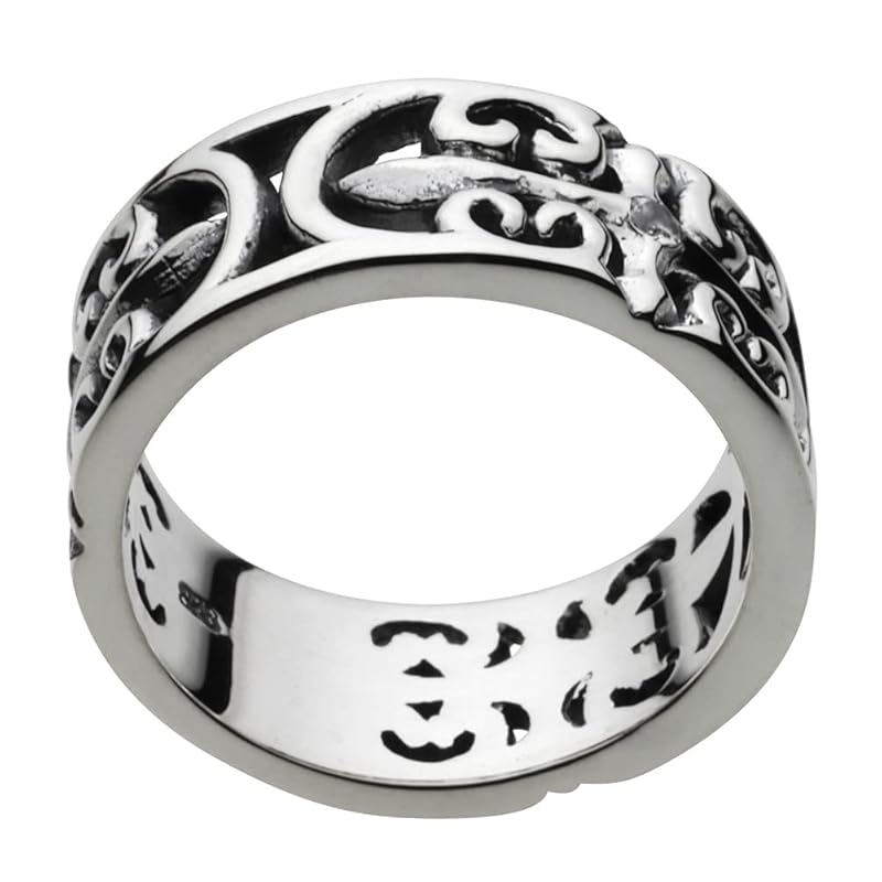 [Figmart] арабеск крест кольцо цирконий [серебро 925 серебряные аксессуары] fr0199 Нет. 29