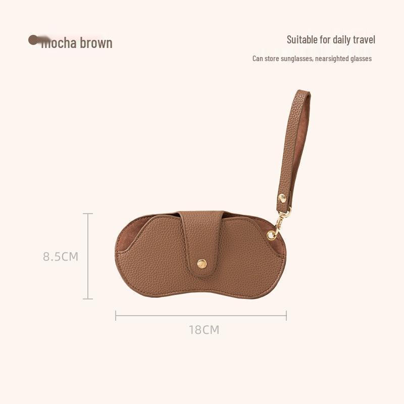 Женская портативная сумка для хранения солнцезащитных очков и очков для коррекции близорукости - носимый, подвесной на шею, ручной, модный чехол