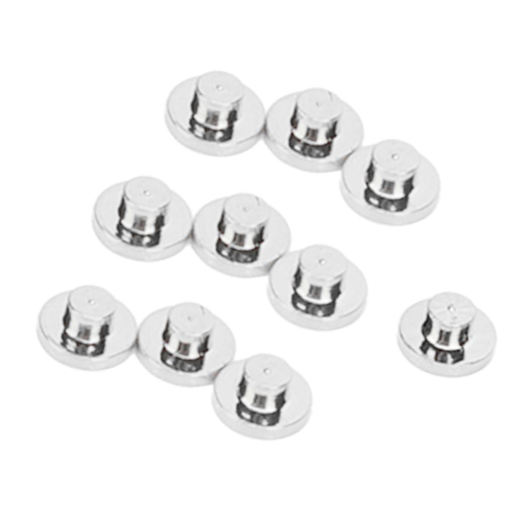 10pcs Watch Dial Dot Luminous Decorative Part Repair Kit Watch Luminous Beads for Night Silver