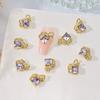 10 шт. Сейлор Мун маникюрные украшения 3D циркон с бриллиантами украшения для ногтей японский металлический циркон красивые аксессуары для ногтей для девочек