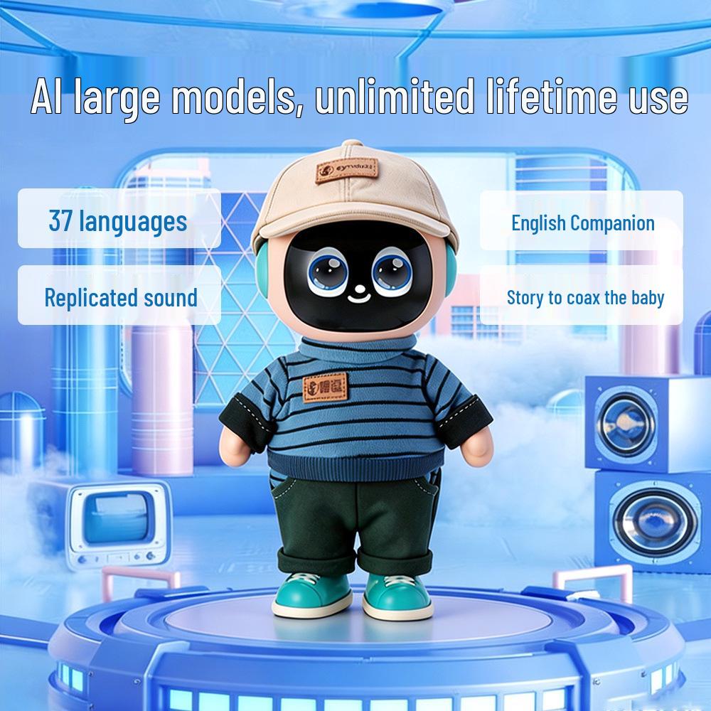 Интерактивный образовательный робот-игрушка Xi Dou Smart AI для детей – Эмоциональный диалог и подарок-компаньон