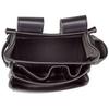 Densan Electrician Pro High Pouch, Premium Synthetic Leather, Three-Pocket Waist Pouch, JND-833SW