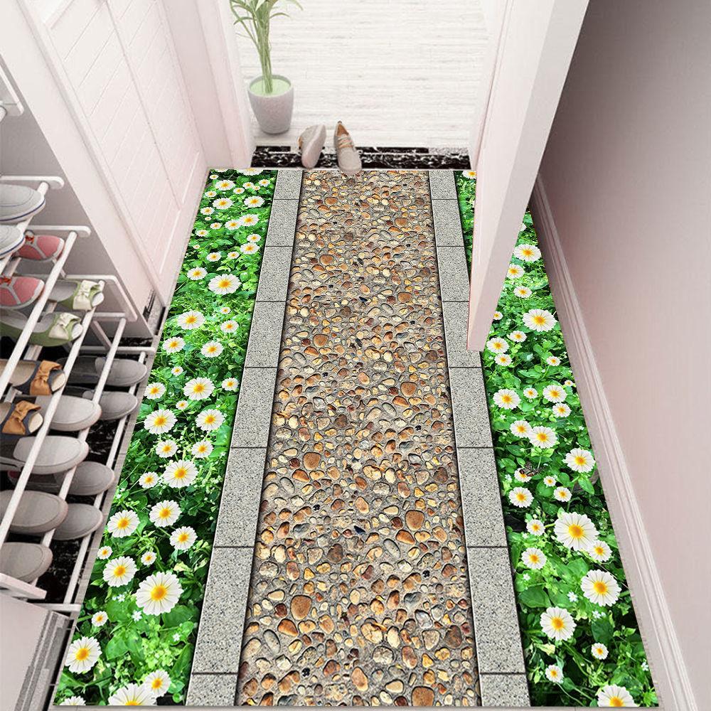 Домашний коврик для пола Коврик для двери Входной коврик Коврик для двери Коврик для ног Входной ковер
