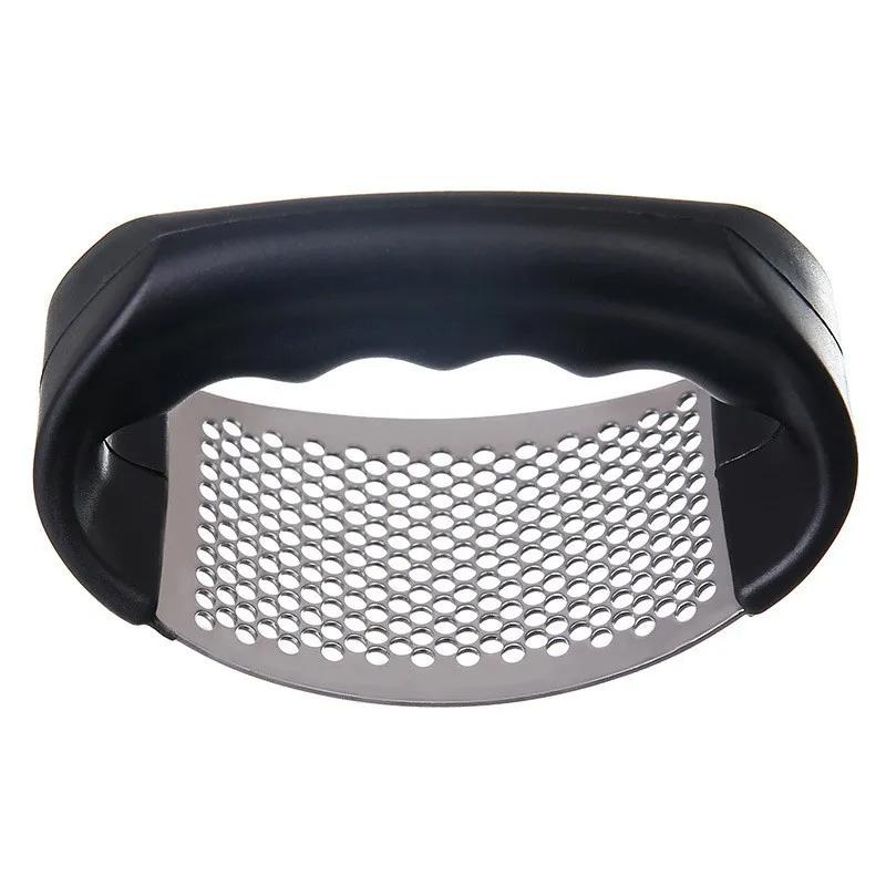 Многофункциональный ручной пресс для чеснока, изогнутый измельчитель для чеснока, измельчитель, пресс для чеснока из нержавеющей стали, гаджеты для приготовления пищи, инструмент