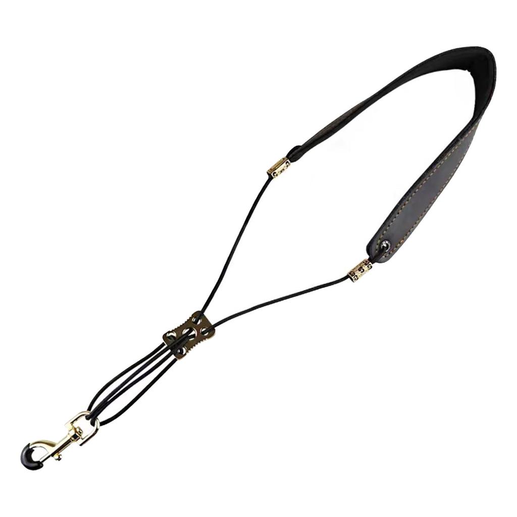 Регулируемый ремень для саксофона на шею, удобные ремни, мягкий ремень для саксофона из искусственной кожи для начинающих