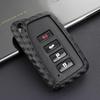 Lexus Smart Series Carbon Fiber Silicone Remote Key Cover