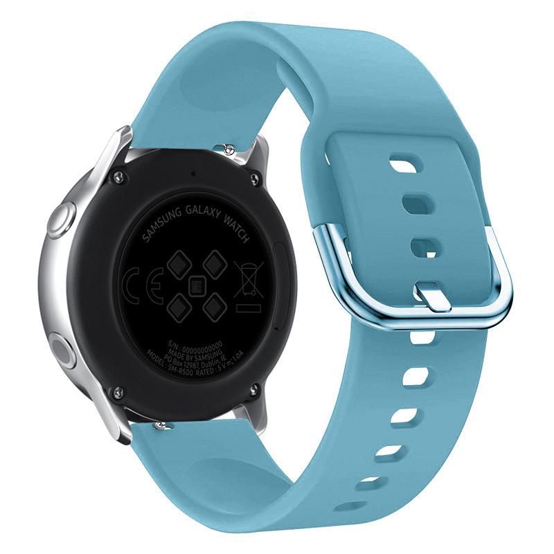 20mm 22mm WatchBand For Amazfit GTS 2/3/4 Mini Strap GTR 2/3/4 42mm Silicone Wristband Bracelet For Amazfit Bip Band Accessories
