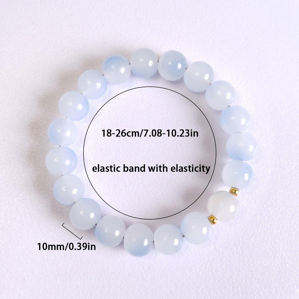 2 шт. Браслет из натурального камня двухцветный браслет дружбы, идеальный подарок для друзей и одноклассников, ювелирный браслет для мужчин и женщин, для пар