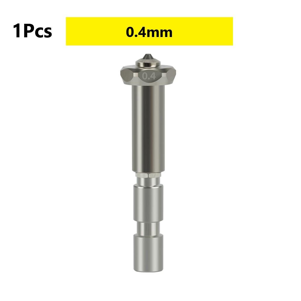 For Anycubic Kobra 3 Max Nozzle Hotend Kobra 3 Max Combo Quick Swap Nozzle Hardened Steel 0.4 0.6 0.8 Kobra 3 Max Accessories