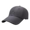Солнце CZA096 [Белый Клык] Кепка, шляпа, спорт, защита, бег, простой, повседневный, мужской, женский, (темно-серый)