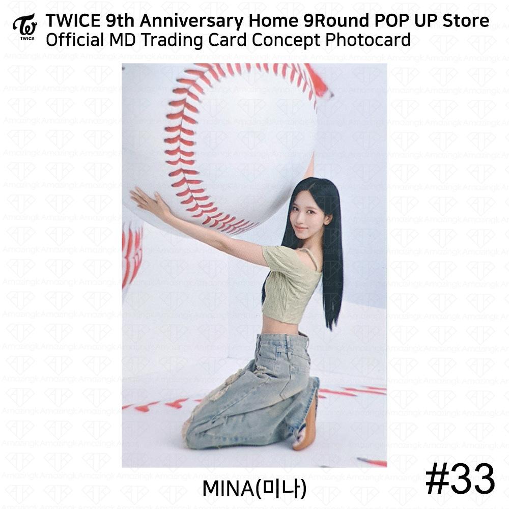 Twice 9th Anniversary Home9Round Pop Up Store MD Коллекционная карточка Фотокарточка
