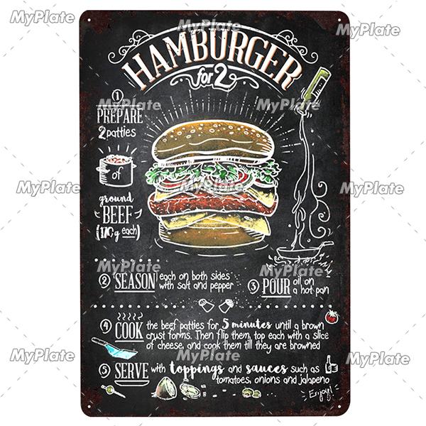 Винтажная жестяная вывеска для кухни, металлическая вывеска, декоративная доска, настенный декор, украшение для мужского пещерного клуба