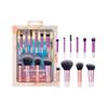Real Techniques Travel Fantasy Mini Brush Makeup Brushes for and with Makeup Gift Set, Travel-Size Foundation, Eyeshadow, Powder, Blush, Contour,