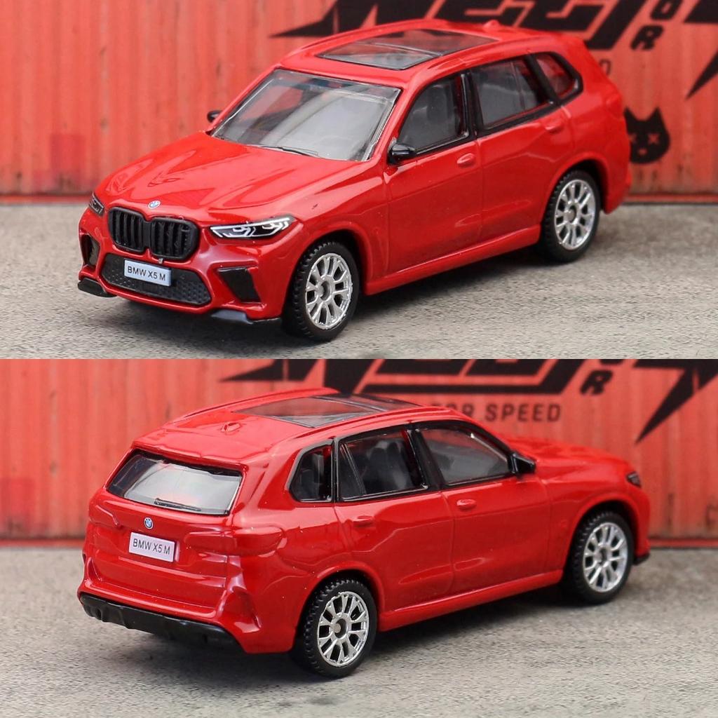 Масштаб 1/64 Модель игрушечного автомобиля BMW X5M CCA MSZ 1:64 Литые под давлением Миниатюрные Транспортные Средства Коллекция Свободные Колеса Подходит для Hot Wheels Подарок Детям
