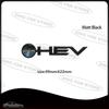 Auto Styling HEV Emblem Car Rear Trunk Badge Decal Body Sticker For Toyota Sienna Highlander Granvia Camry Avalon Accessories RA1
