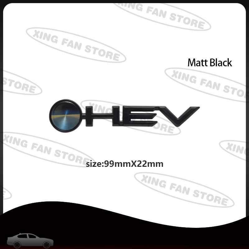 Auto Styling HEV Emblem Car Rear Trunk Badge Decal Body Sticker For Toyota Sienna Highlander Granvia Camry Avalon Accessories RA1 kyzm5