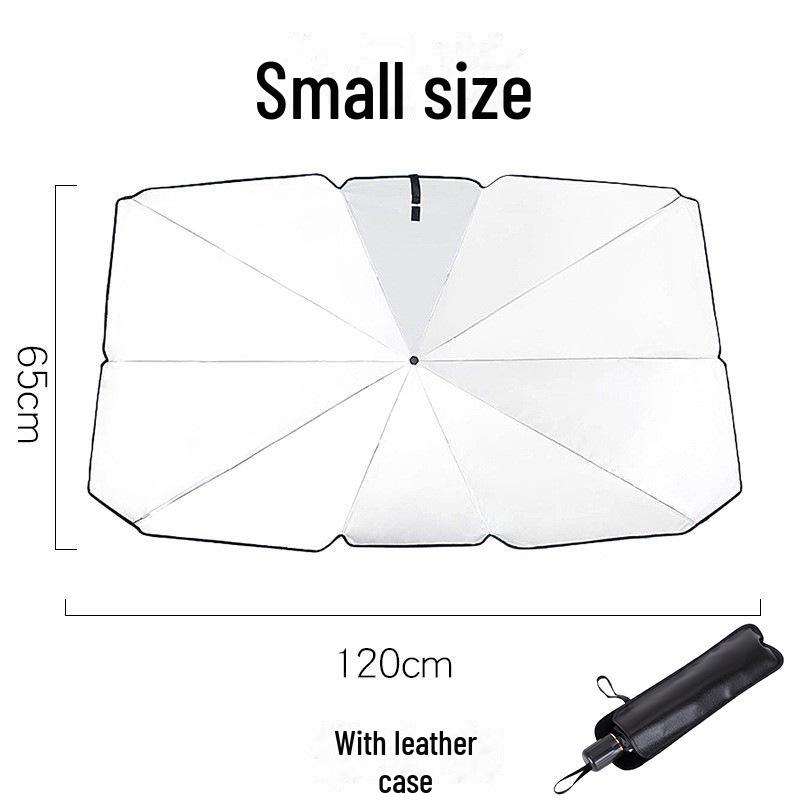 Автомобильный солнцезащитный зонт - складной теплоизоляционный чехол для лобового стекла
