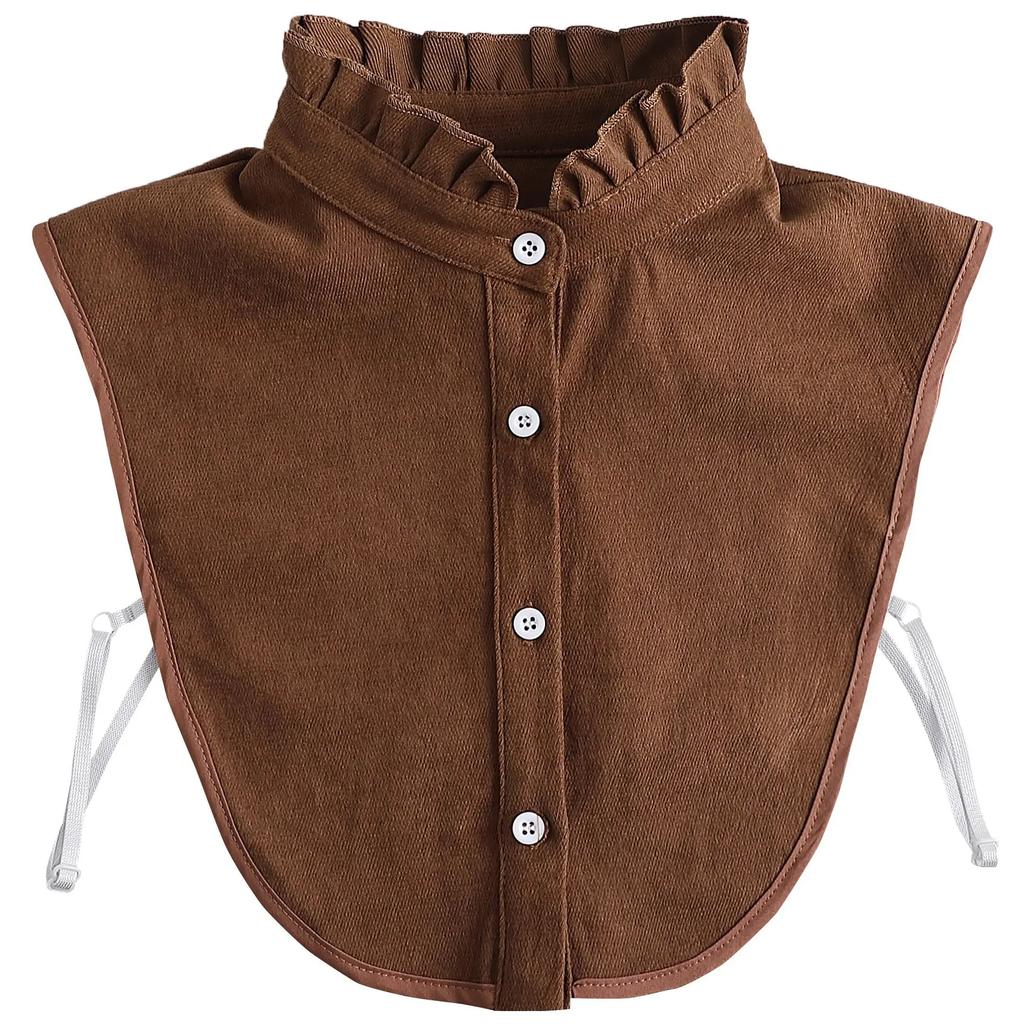 Женский воротник-стойка с отворотом, ложный воротник, свитер, фальшивый воротник, рубашка-стойка с отворотом в корейском стиле, съемный воротник, искусственный воротник