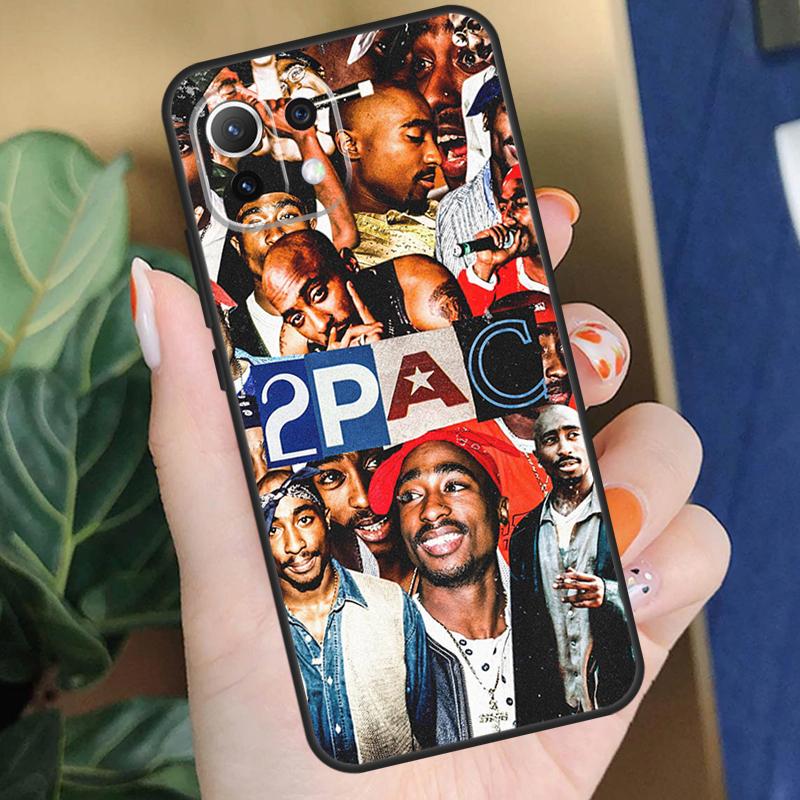 Чехол Tupac 2Pac Shakur для Xiaomi 15 14 Ultra 13T 14T 15T Pro 17 Pro Max POCO X7 Pro X5 X6 F5 F6 F7 F8 Чехол