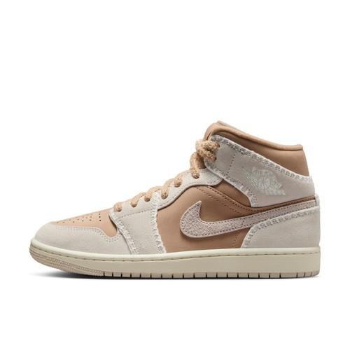 Air Jordan 1 Mid Конопля Орехово-коричневый-Парусный HV4269-200 Женский размер