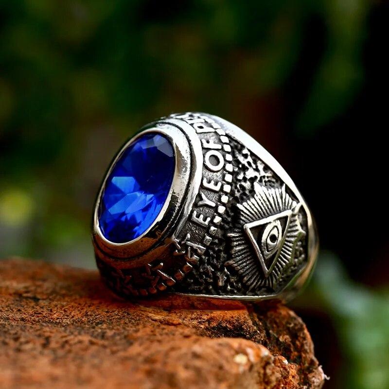 Beier, новый магазин, титановая сталь 316L, овца викингов, синий, черный, красный, циркон, камень, ретро тотем, модные украшения, LLBR8-334R