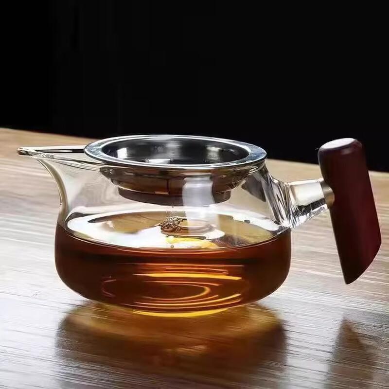 Gongfu Tea Glass Sharing Pitcher with Filter