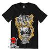 Summer Anime Printed T-shirt Men's Women's Japanese Cartoon T-shirt Casual Overszied Y2k Heavy Cotton Hip Hop Men's Clothing Tee