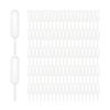 YIXINLYMY 4ml Disposable Plastic 100 for Science Independent and Essential Oil Easy To Use Pipettes, Pieces, Long, Graduated, Experiments, Cooking,