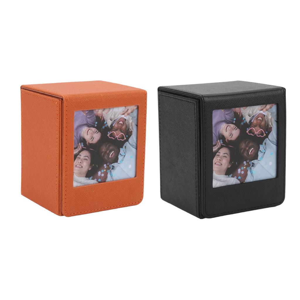 Коробка для хранения фотографий, многоцелевая, большой емкости, с магнитной крышкой, ПВХ, контейнер для хранения фотографий