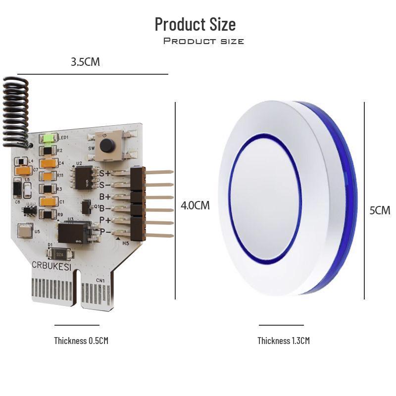 Wireless Desktop Switch for Internet Cafes: External Power Button