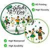 St. Patrick's Day Hat Wall Stickers Suitable for Bedroom Living Room Festive Atmosphere Decoration Stickers