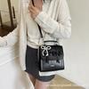 Korean backpack, fashionable versatile shoulder bag, popular foreignstyle messenger bag.