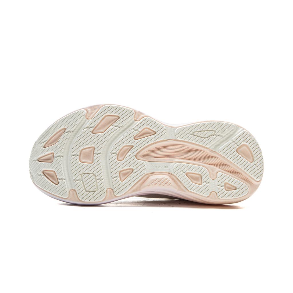 Li Ning You Ran V2 Простые Удобные Прочные Дышащие Низкие Кеды Повседневные Кроссовки для Бега Женские кроссовки Облачно-белый Светло-персиково-оранжевый ARSV098-6