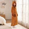 Women Halloween Costume Animal Wearable Blanket Hoodie for Women, Oversized Flannel Sweatshirt Button-Up Blanket, Cosplay Cape Sleepwear Winter