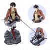 30cm Rival Ackerman Attack On Titan Anime Figure Eren Jaeger Shingeki No Kyojin Action Figure Sentinel Attack On Titan Figurine