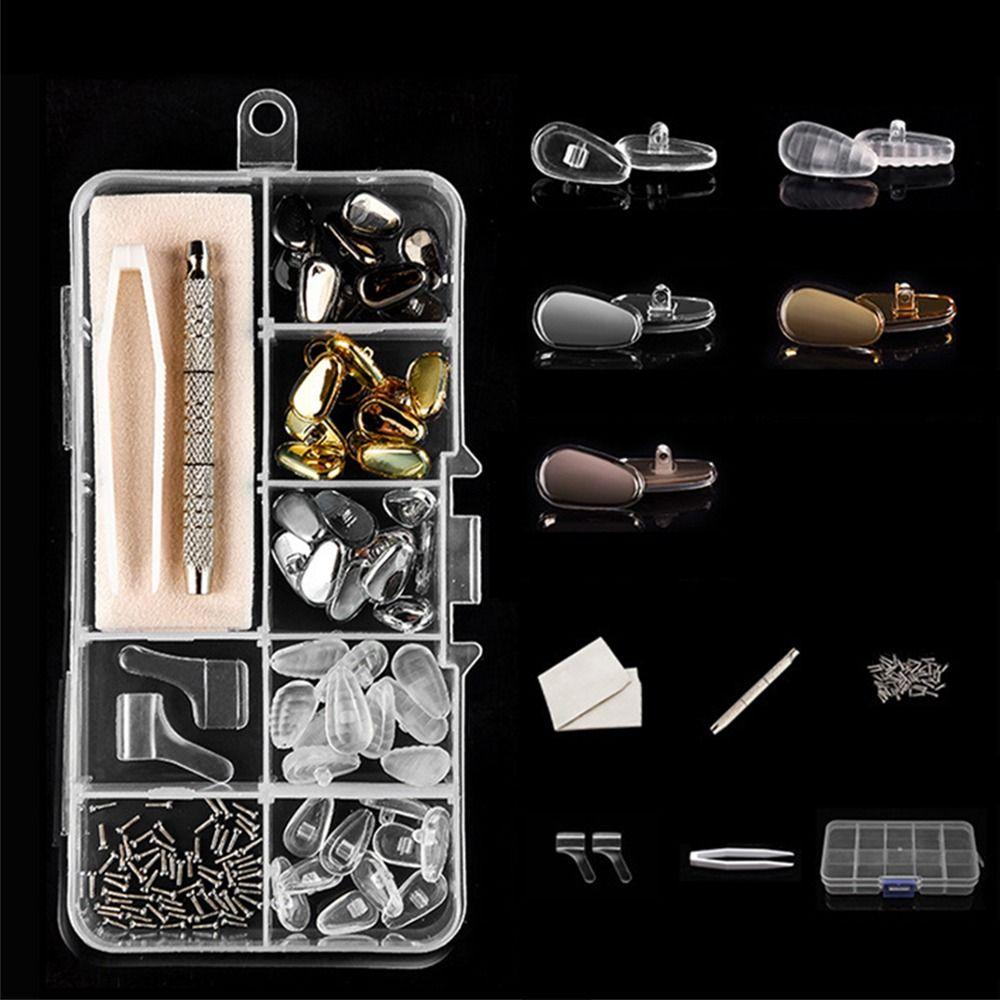 Replaceable Precision Screw Sets Antiskid Glasses Repair Tools Eyeglass Repair Kit Household