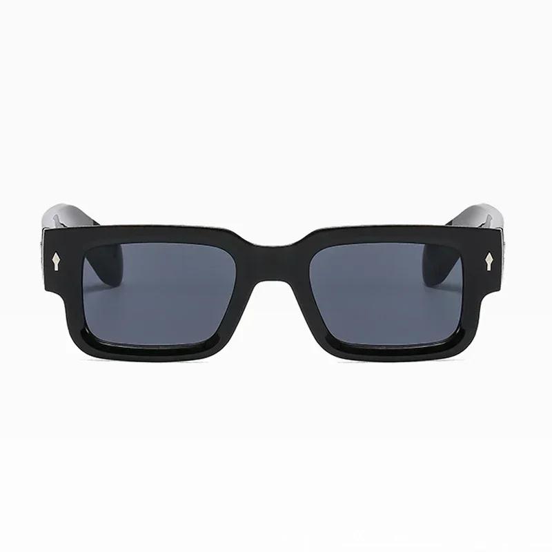 Модные квадратные солнцезащитные очки мужские женские винтажные оттенки солнцезащитные очки мужские женские брендовые дизайнерские ретро уличные зеркальные