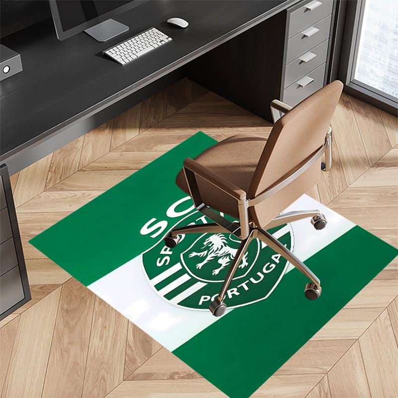 Sporting CP logo Printed Absorbent Washable Carpet, Non-Slip Bathroom Mats, Kitchen Rugs, Yoga Mat,Living Room Entrance, Camping Picnic Rugs
