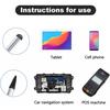 Универсальный емкостный/резистивный стилус для IPhone, IPad, Samsung, смартфона, планшета, сенсорного экрана, резиновый стилус