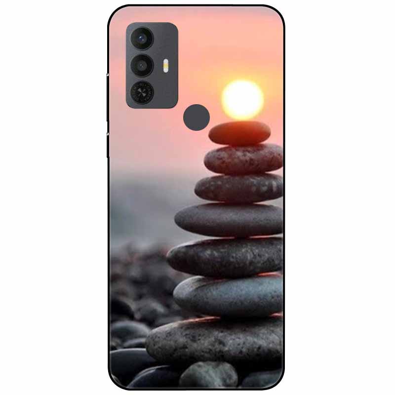 Для чехла TCL 30 SE 305 6.52'' Силиконовый Мягкий Модный ТПУ Чехол для Телефона для TCL 305 306 30SE Чехол 6165A Бампер Funda для TCL30SE 405