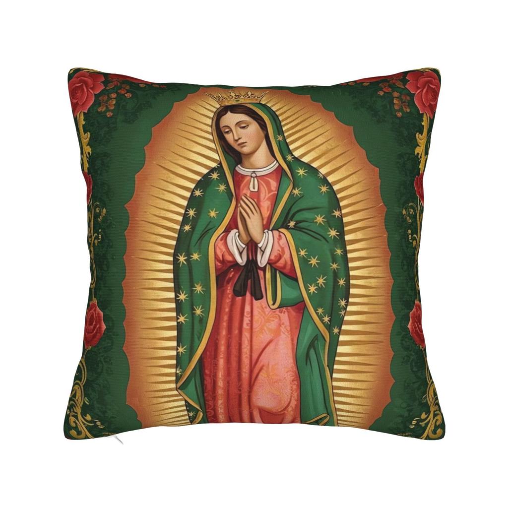 Pillow Cover Our Lady of Guadalupe Cute Funny Pillow Case For Living Room Sofa Pillowcases