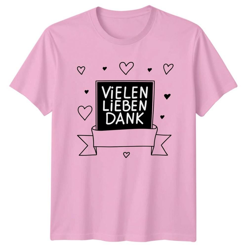 Vielen Lieben Dank TShirt GerUnisex Language Gratitude Gift For Him And Her