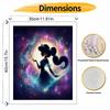 Disney Набор для рисования Jasmine Galaxy DIY Классический стиль Декор для дома Поделка Идея подарка Настенный декор Искусство Расслабляющее хобби Волшебная принцесса Рисование