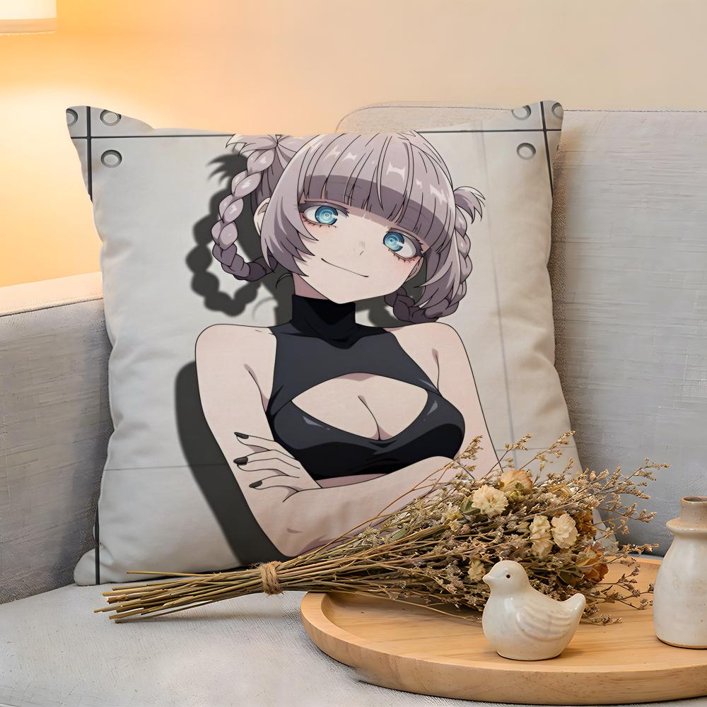 Cushion Cover Linen SkinFriendly Soft Decorative Case For Sofa Home Decor Hot Anime NNanazuna Nanakusa Pillow cover