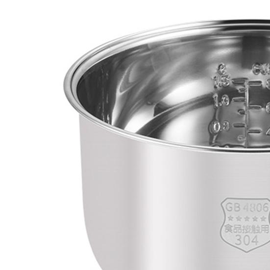 Сменная вставка для внутренней кастрюли рисоварки из нержавеющей стали с полированной поверхностью пищевого класса