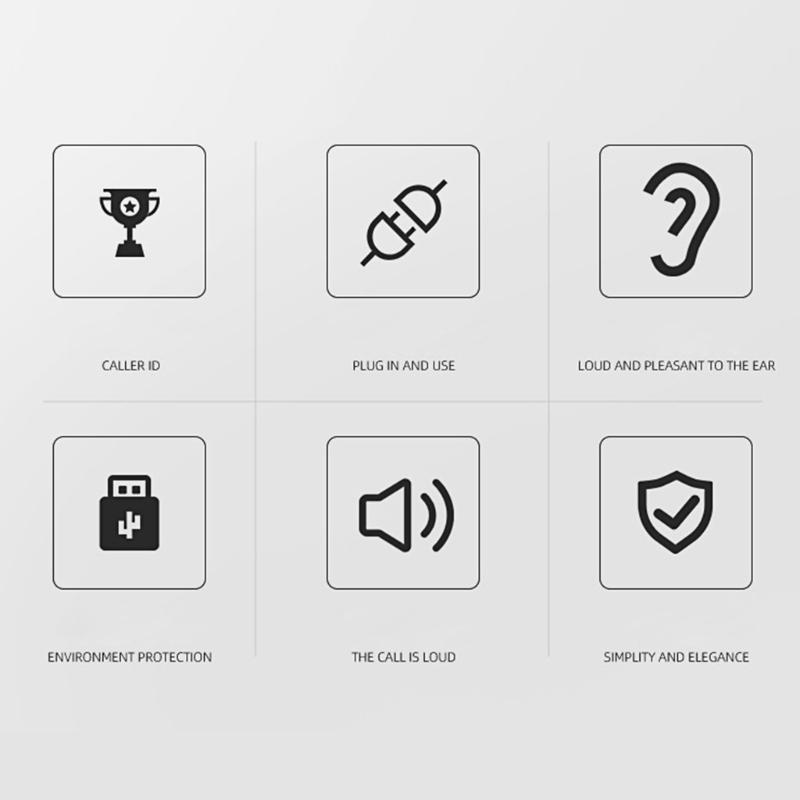 Настольный проводной телефон для дома, стационарный телефон с большой кнопкой, громкой связью, для дома, офиса, отеля