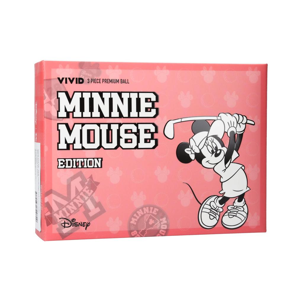 Volvik Golf Ball DISNEY MINNIE GOLF Dozen Pack PinkYellow 2024 Model 1 Dozen (12 Pieces) Genuine Product