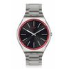 Swatch Watch, Red Graphite Skin Irony, Size 42, SS07S129G, Gray